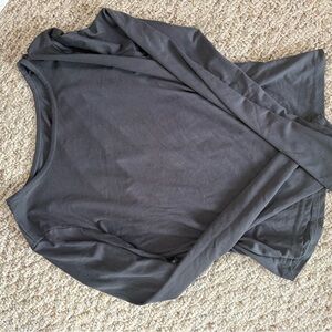 Black Long Sleeve Top